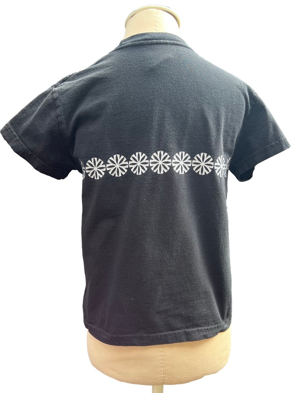 Vintage Roxy Quicksilver Snowflake Tee Size Medium - Picture 4 of 5
